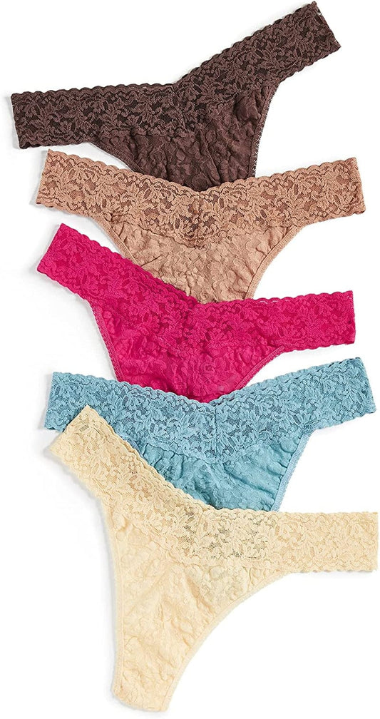 Hanky Panky ORG THG 5PK PRNT BOX Multi / One Size