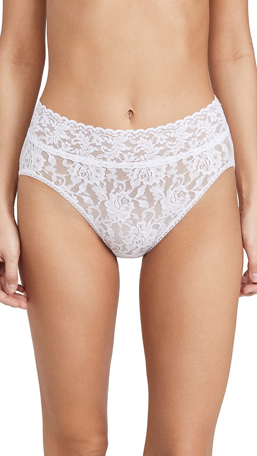 Hanky Panky, Original Rise Thongs, One Size (4-14) White / X-Small