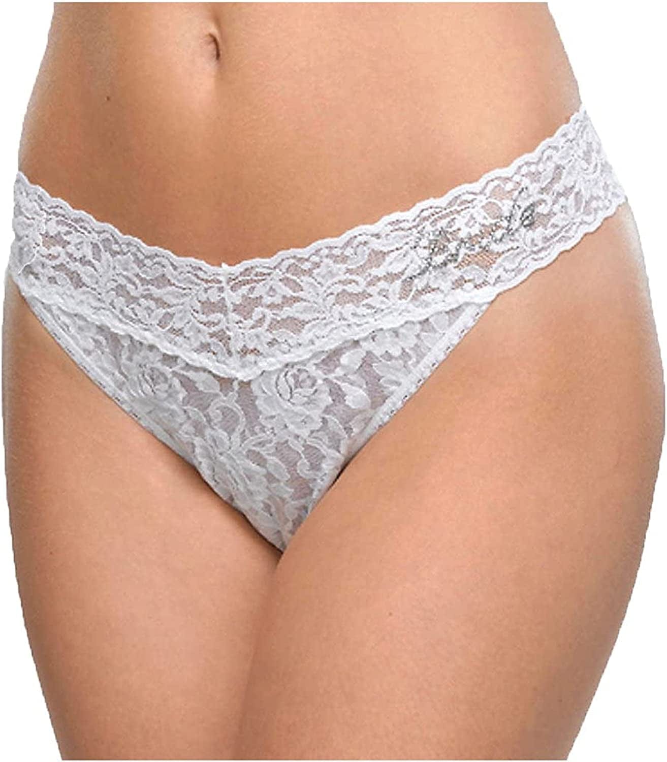 Hanky Panky, Original Rise Thongs, One Size (4-14) Powder Blue / One Size