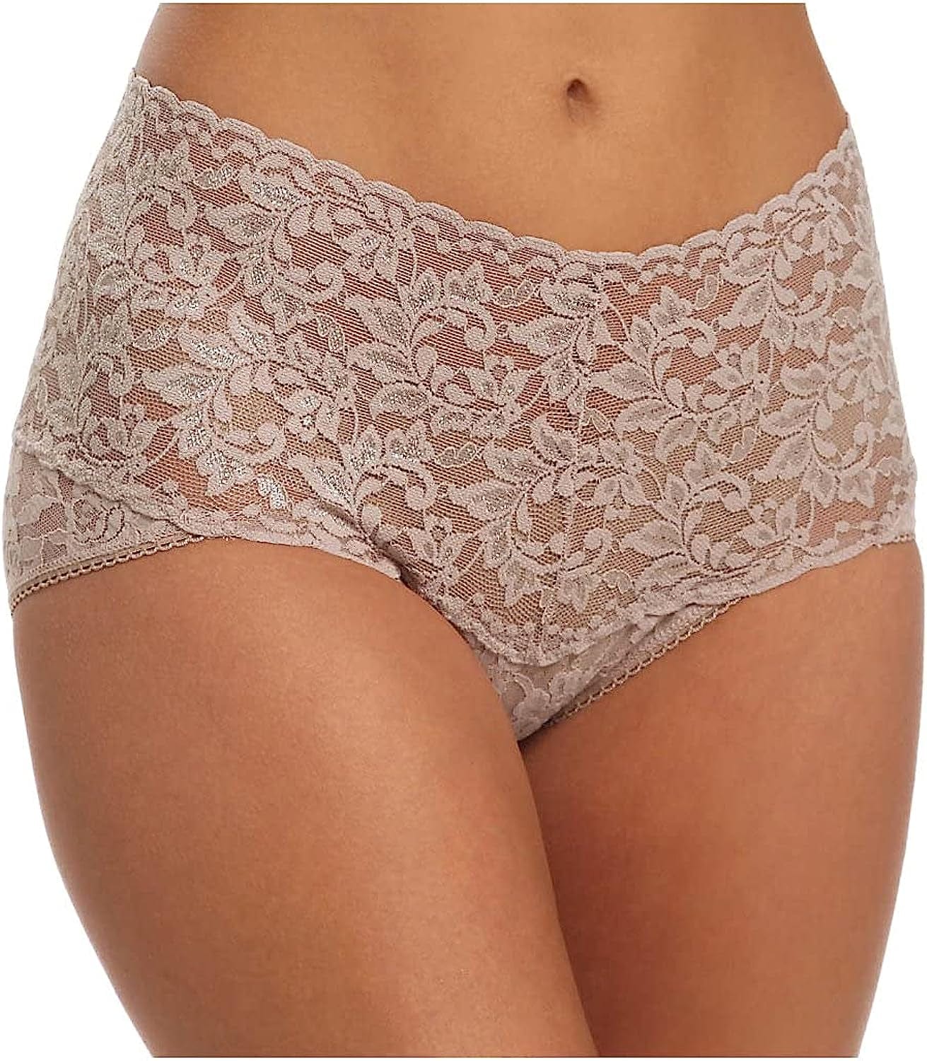 Hanky Panky, Original Rise Thongs, One Size (4-14) Taupe / X-Large Plus
