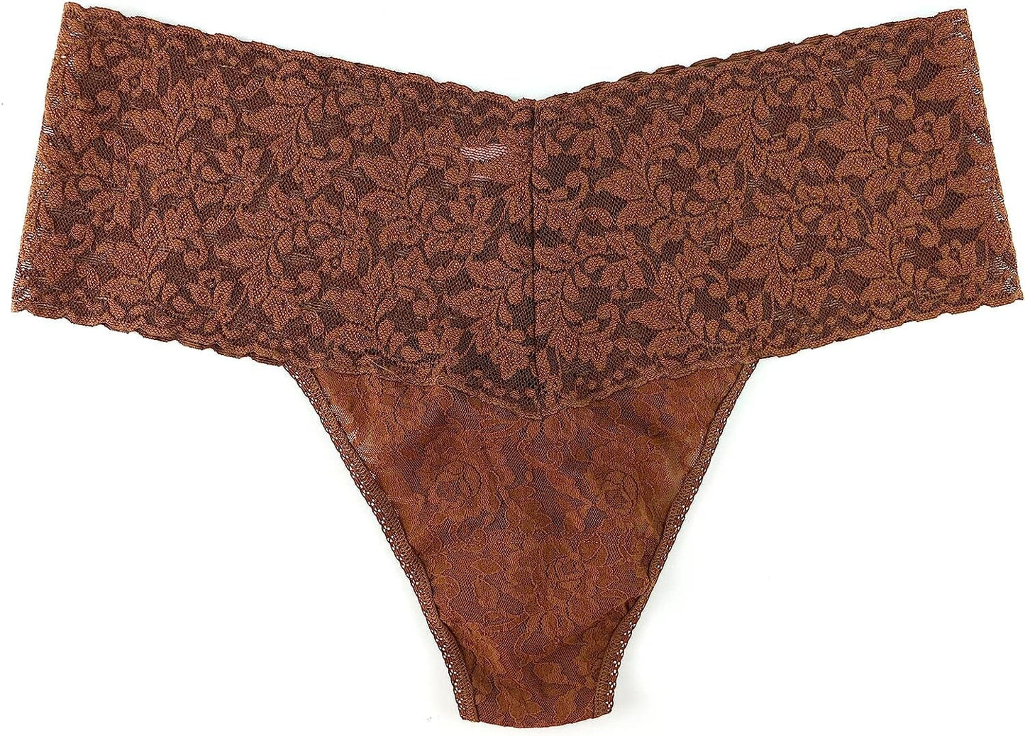 Hanky Panky, plus Retro Thong, OS Fits 12-24 Macchiato / One Size Plus