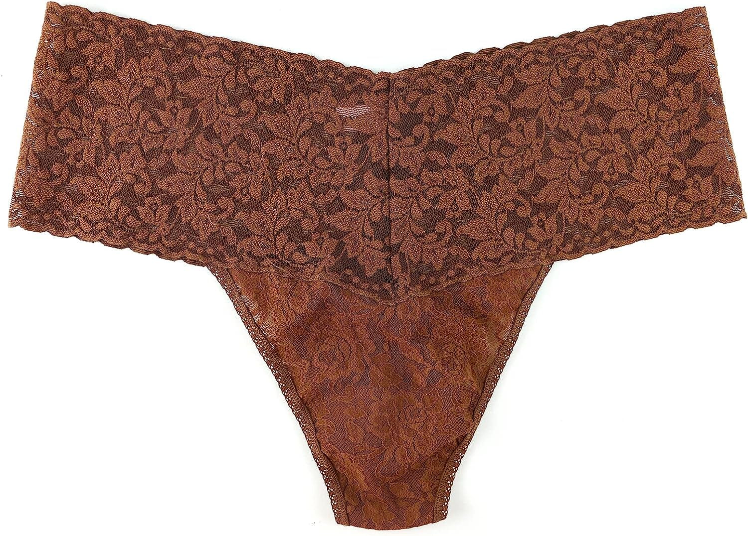 Hanky Panky, plus Retro Thong, OS Fits 12-24 Macchiato / One Size Plus