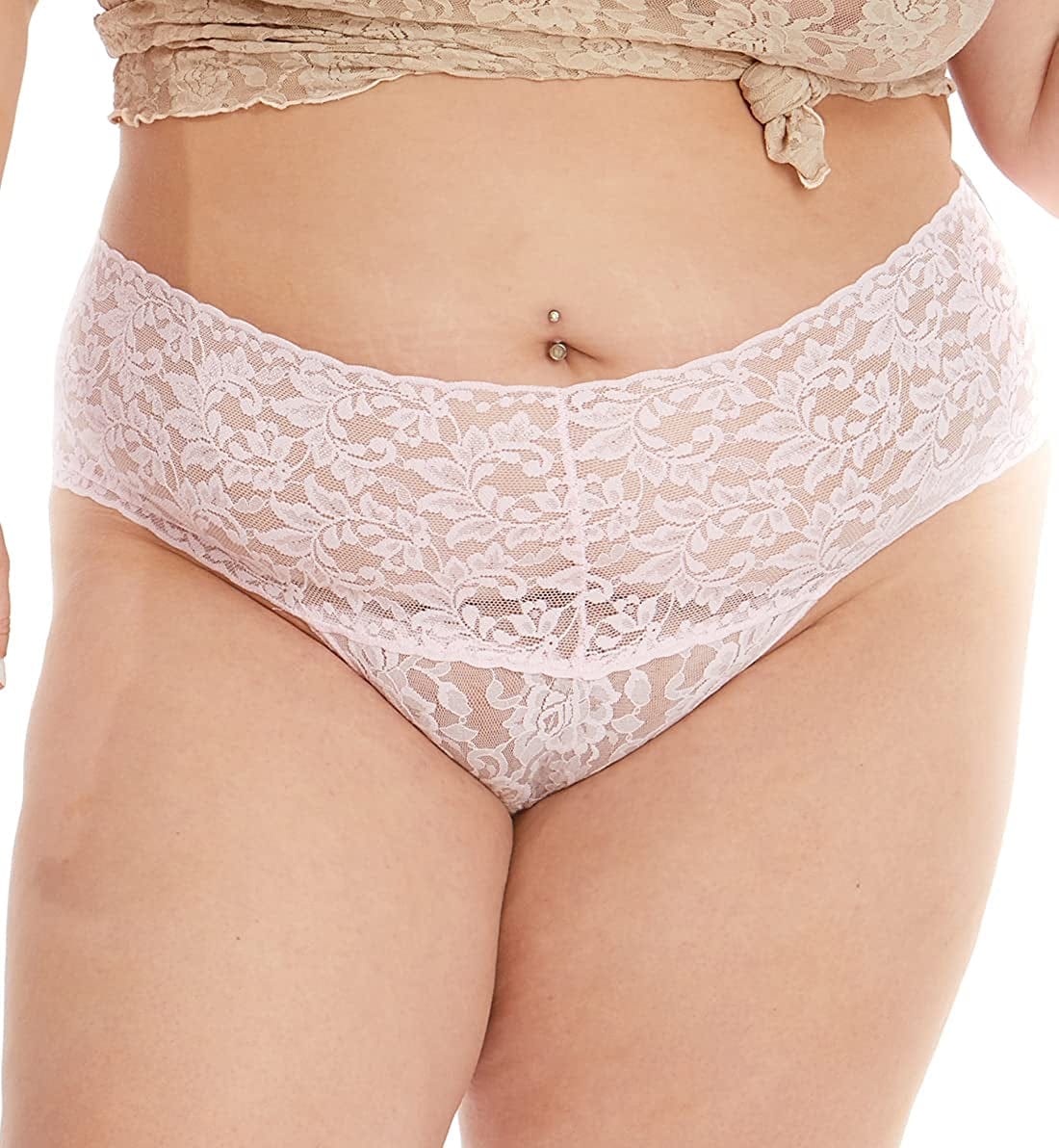 Hanky Panky, plus Retro Thong, OS Fits 12-24 Bliss / One Size