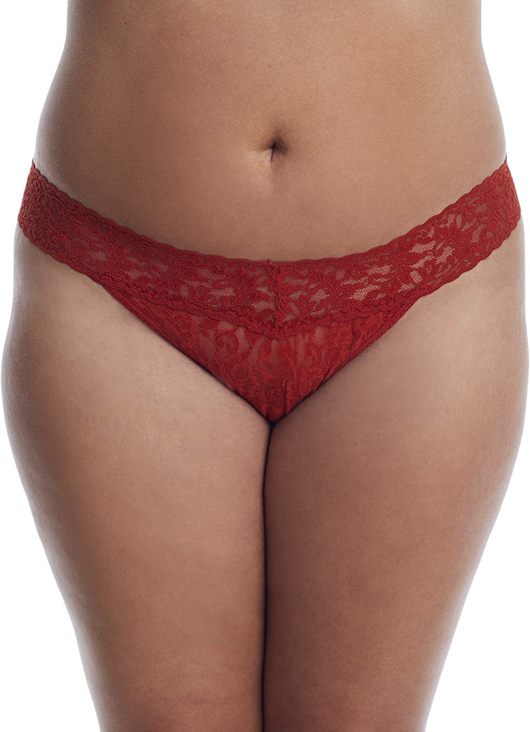 Hanky Panky, plus Size Original Rise Thong, One Size (14-24) Roasted Pumpkin / One Size