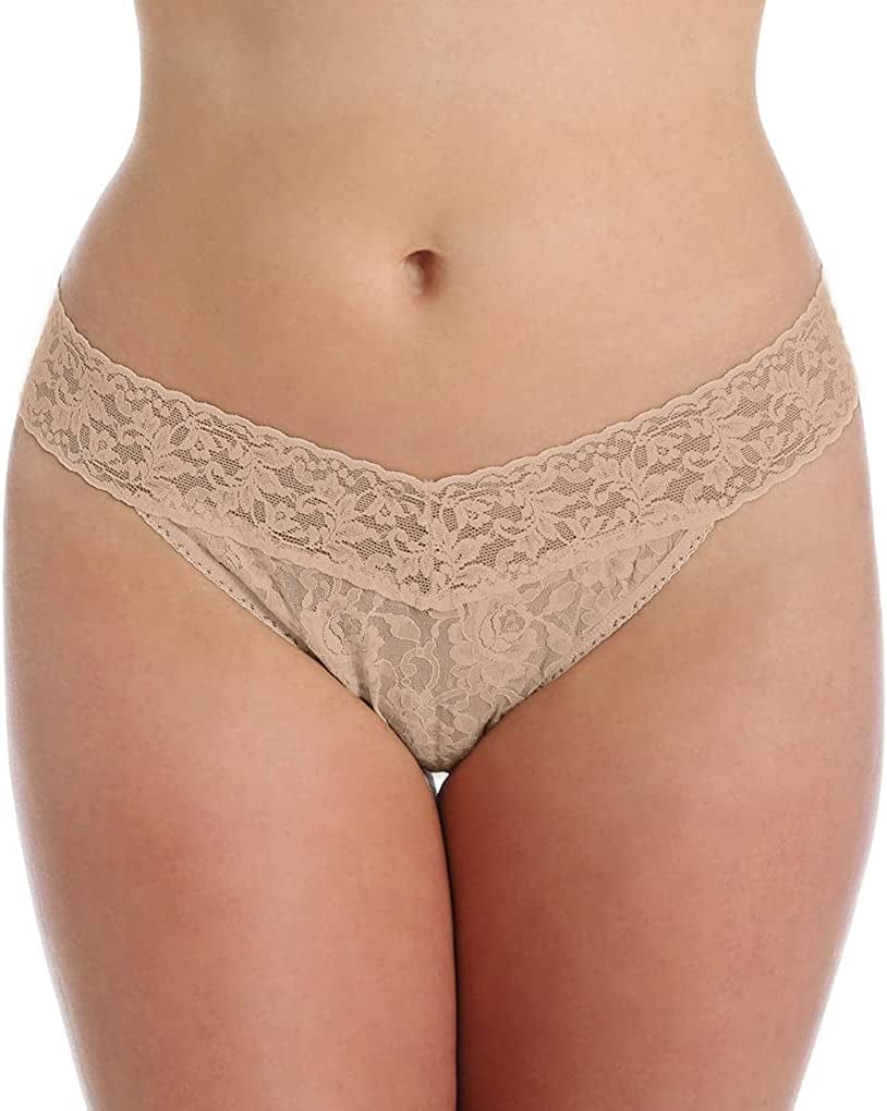 Hanky Panky, plus Size Original Rise Thong, One Size (14-24)