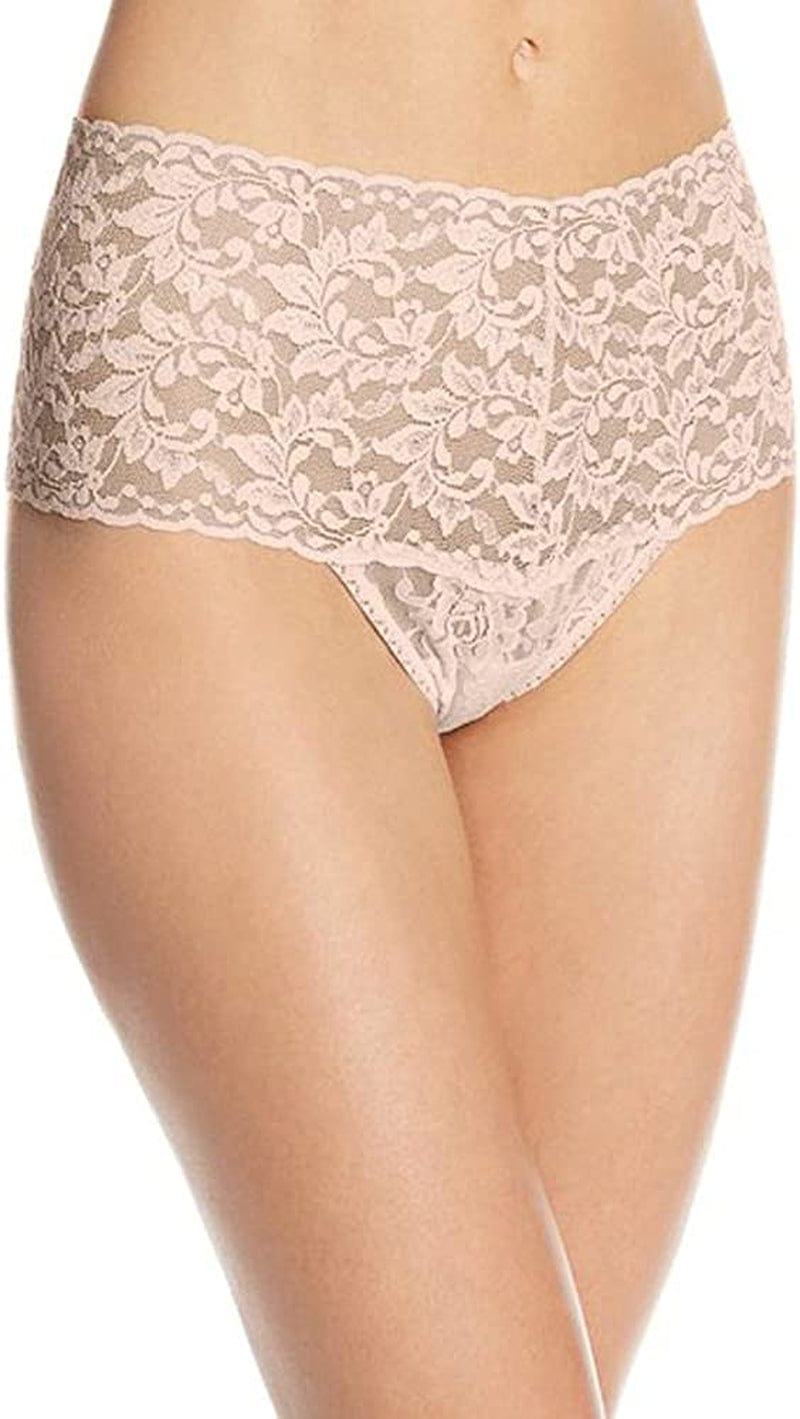 Hanky Panky, Retro Thong, OS Fits 0-12 Taupe / One Size