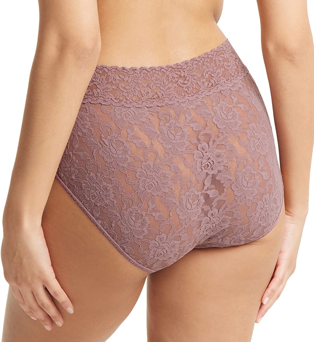 Hanky Panky, Signature Lace French Brief, Artichoke Heart Purple, Large