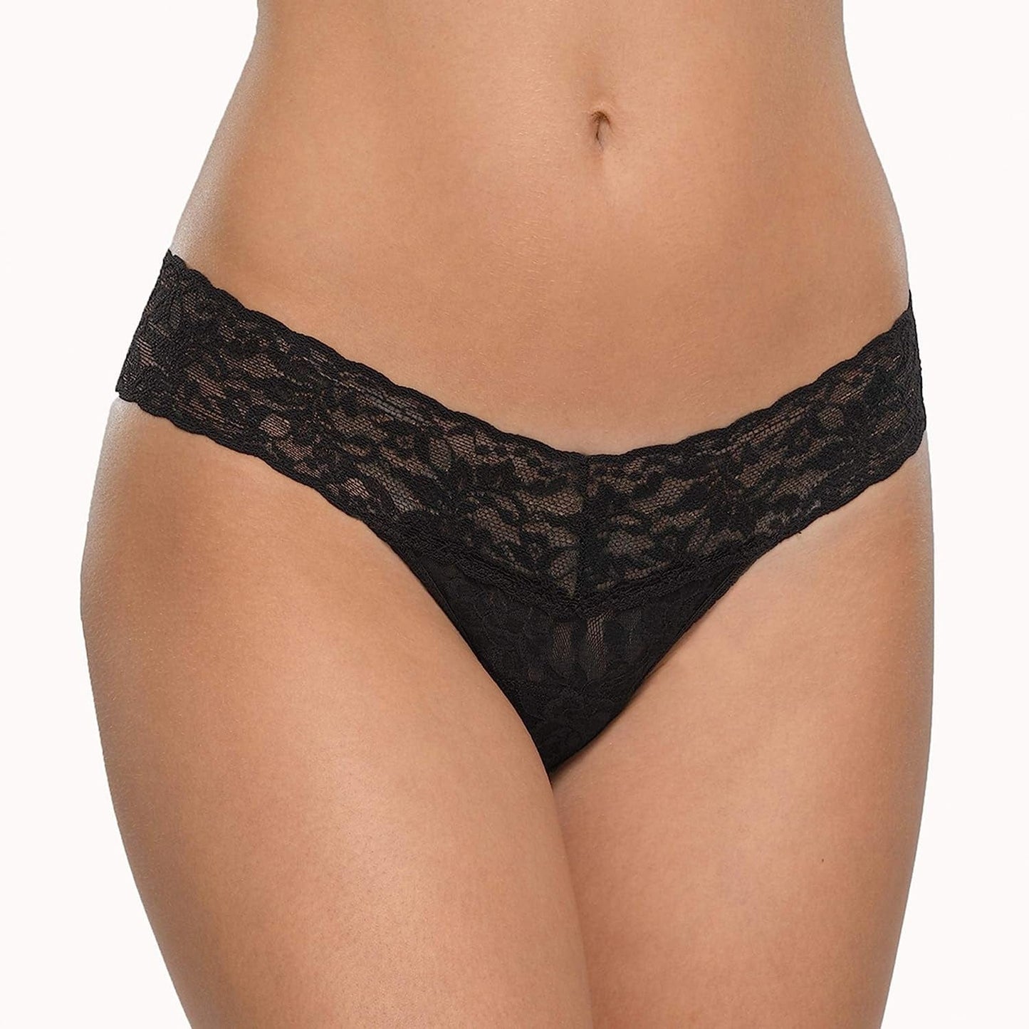 Hanky Panky, Signature Lace Original Rise Thong 2 Pack, One Size (4-14)