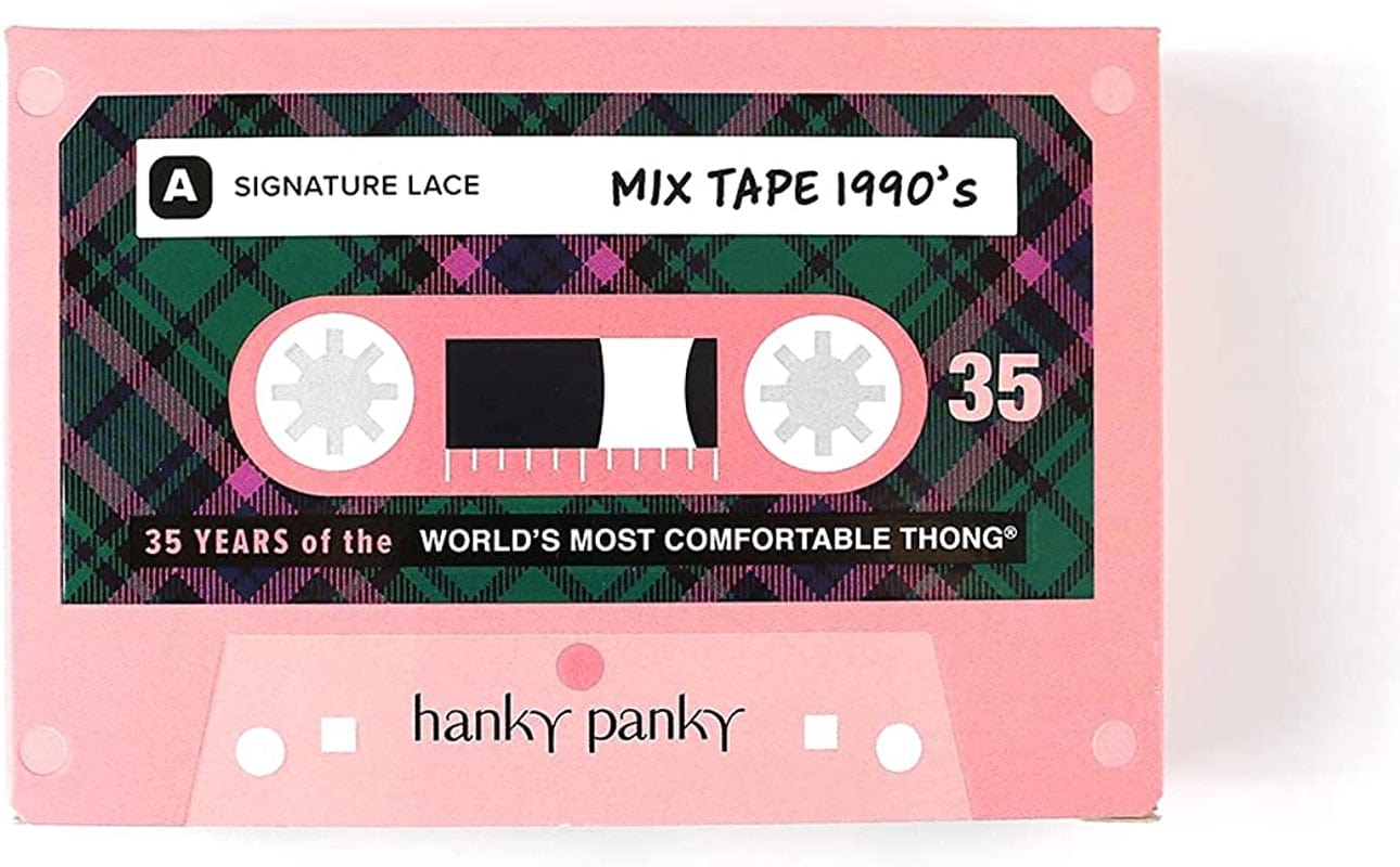 Hanky Panky Teens Floral Mashup Original Rise Thong