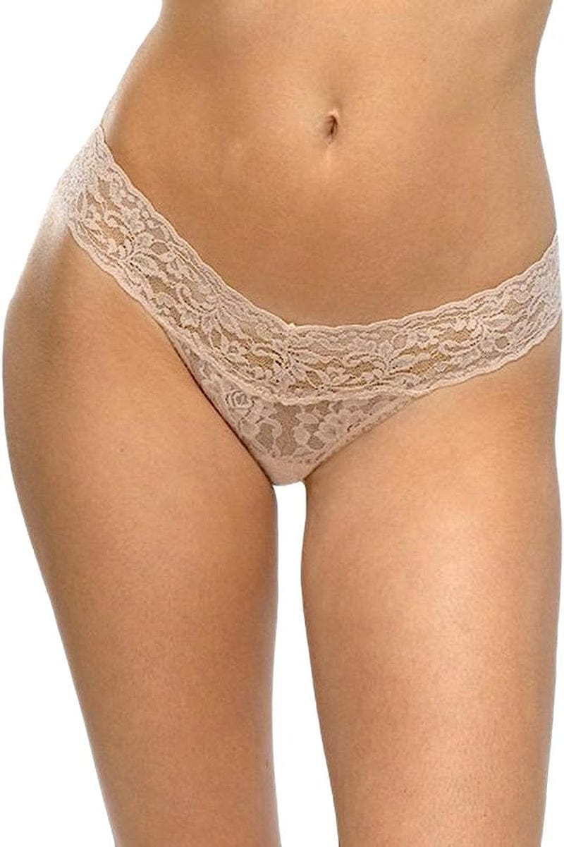 Hanky Panky Women'S Signature Lace Low Rise Thong Chai