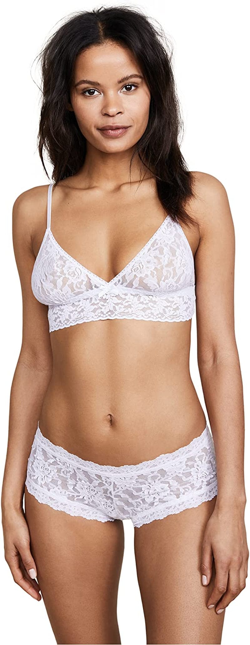Hanky Panky Women'S Stretch Lace Soft Bra White / X-Small