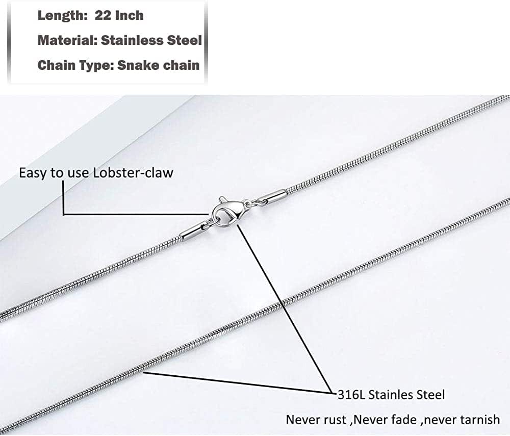 Heart Urn Necklace for Ashes Stainless Steel Cremation Jewelry for Ashes Keepsake Necklaces …