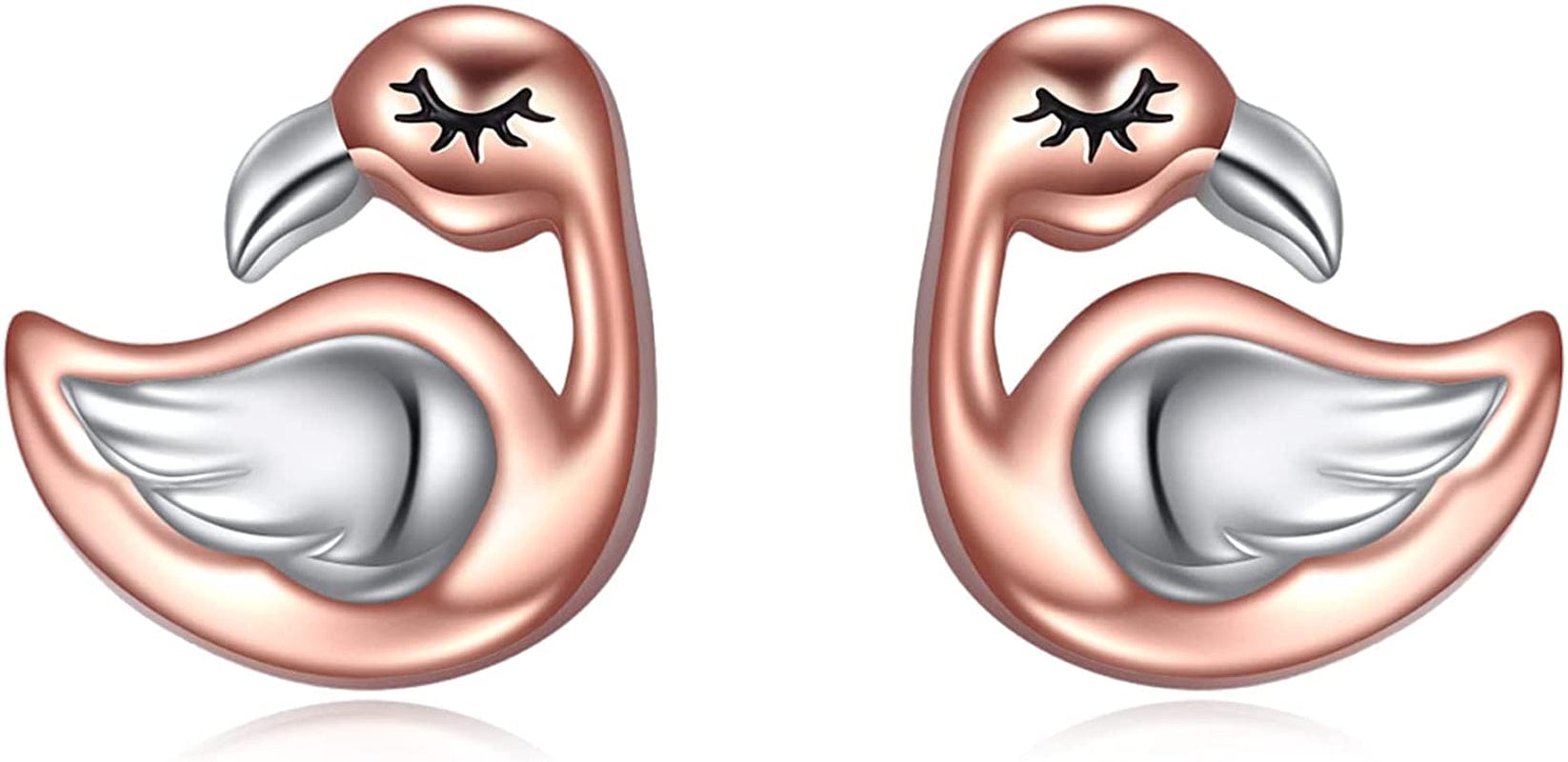 Highland Cow Scottie Dog Greyhound Chihuahua Flamingo Octopus Stud Earrings Sterling Silver Cow Bull Earrings Cute Animal Lover Jewelry Gifts Flamingo