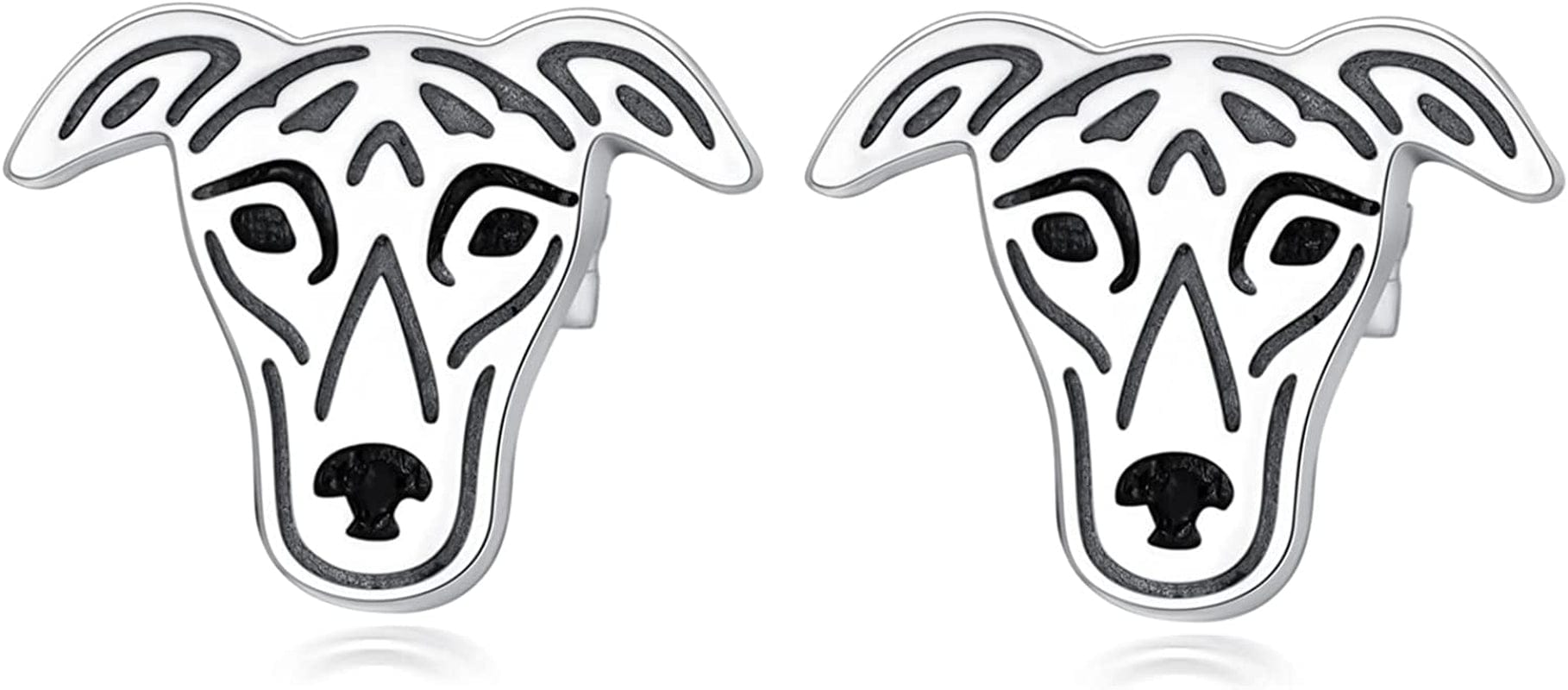 Highland Cow Scottie Dog Greyhound Chihuahua Flamingo Octopus Stud Earrings Sterling Silver Cow Bull Earrings Cute Animal Lover Jewelry Gifts Greyhound