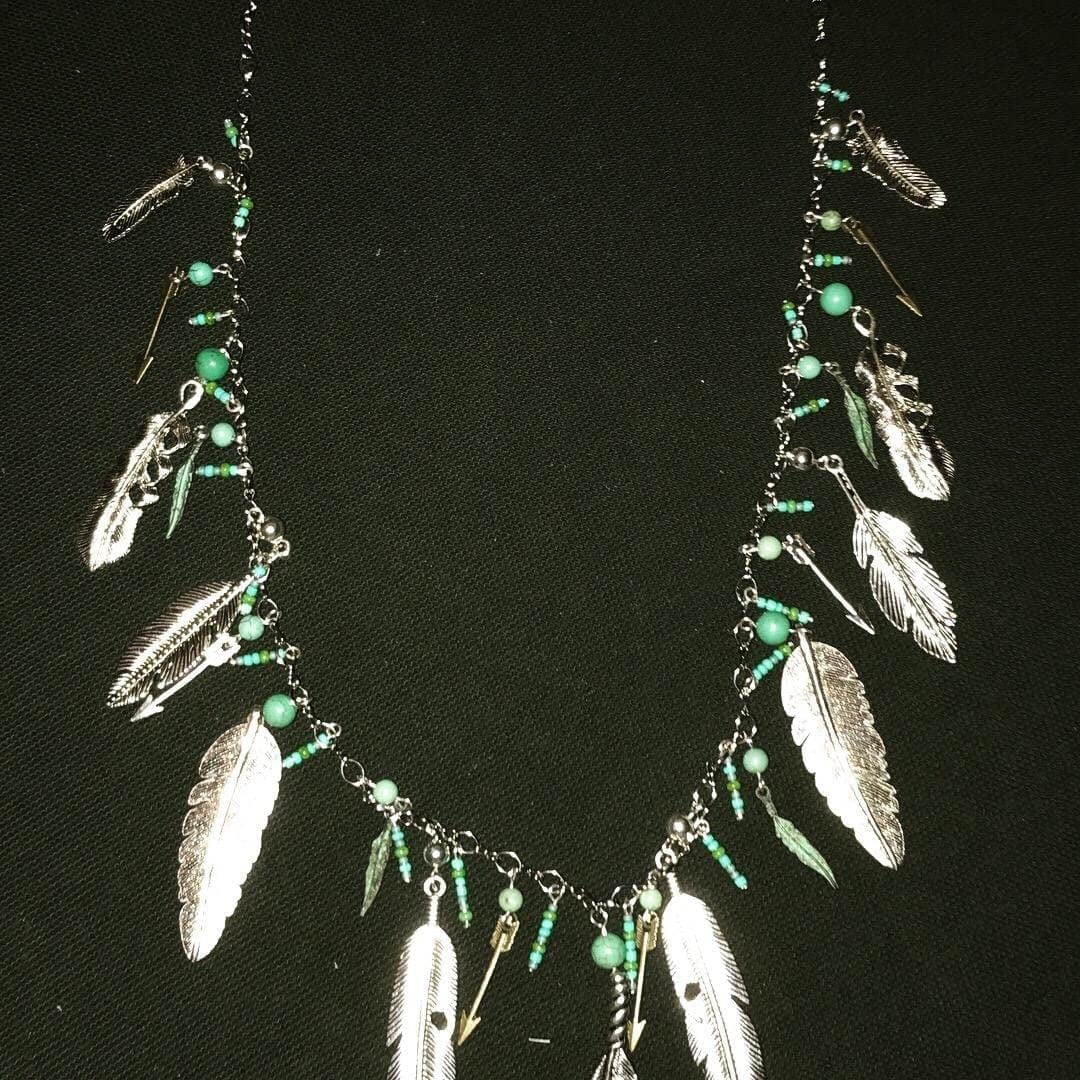 Honbay 100PCS 1.2Inch Antique Silver Alloy Arrow Charms Pendant for Jewelry Making or DIY Crafts