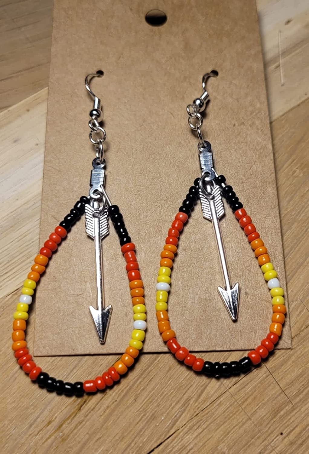 Honbay 100PCS 1.2Inch Antique Silver Alloy Arrow Charms Pendant for Jewelry Making or DIY Crafts