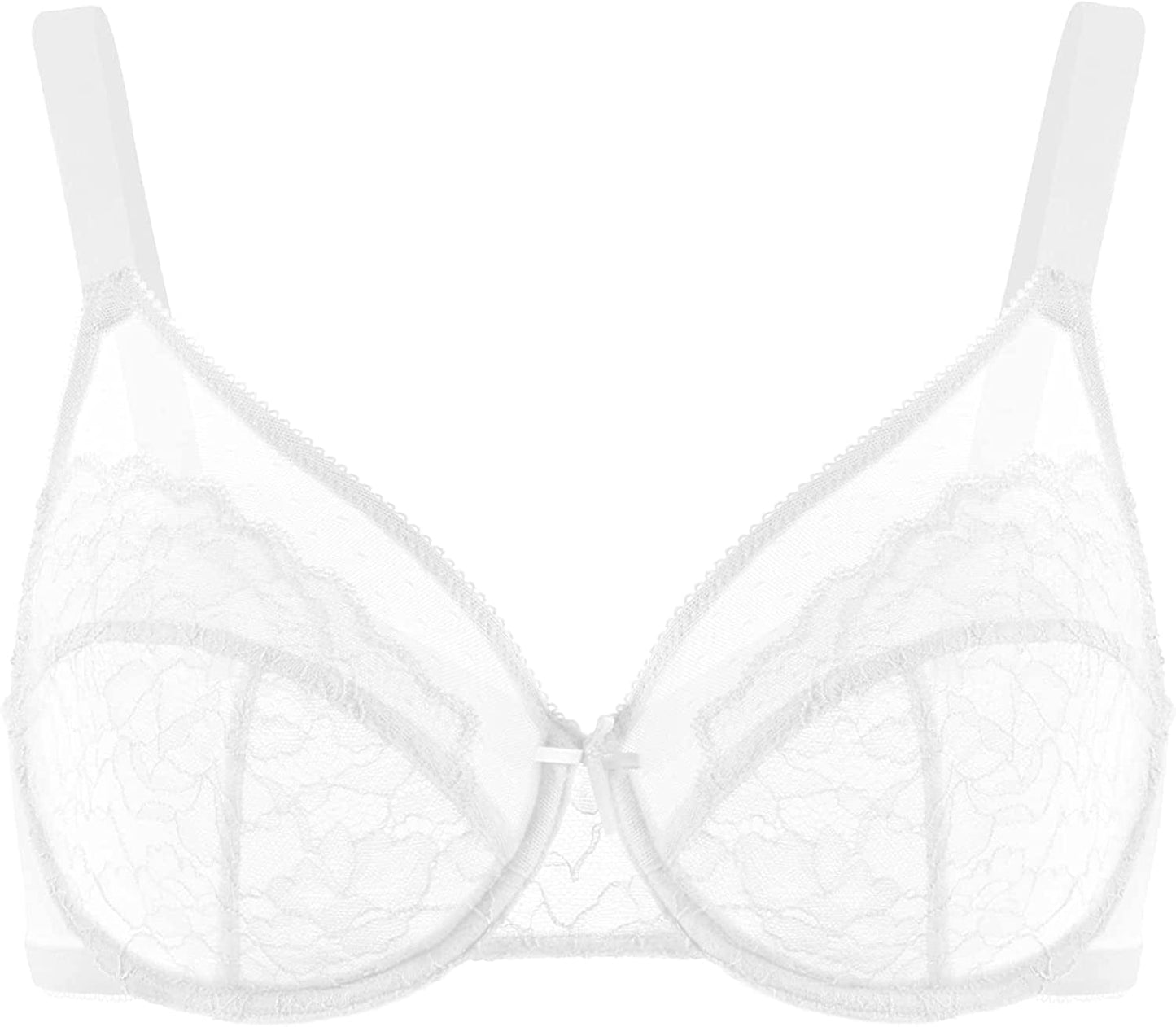 HSIA Minimizer Bras for Women Full Coverage Underwire Bras plus Size,Lifting Lace Bra for Heavy Breast