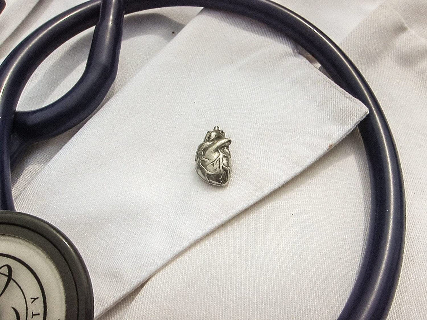 Human Heart Lapel Pin
