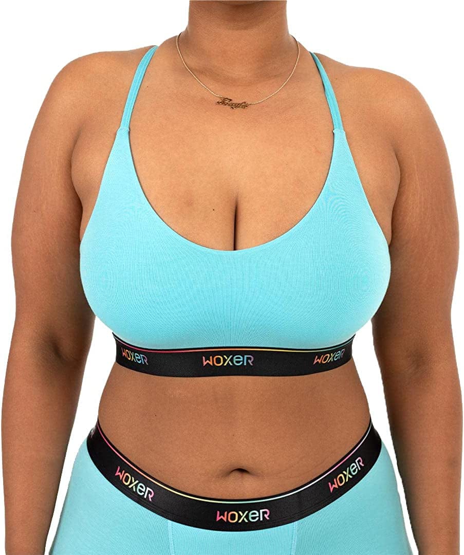 Icon Bralettes for Women - Wireless, Seamless, Comfortable Support Bra Pride Hue / Medium