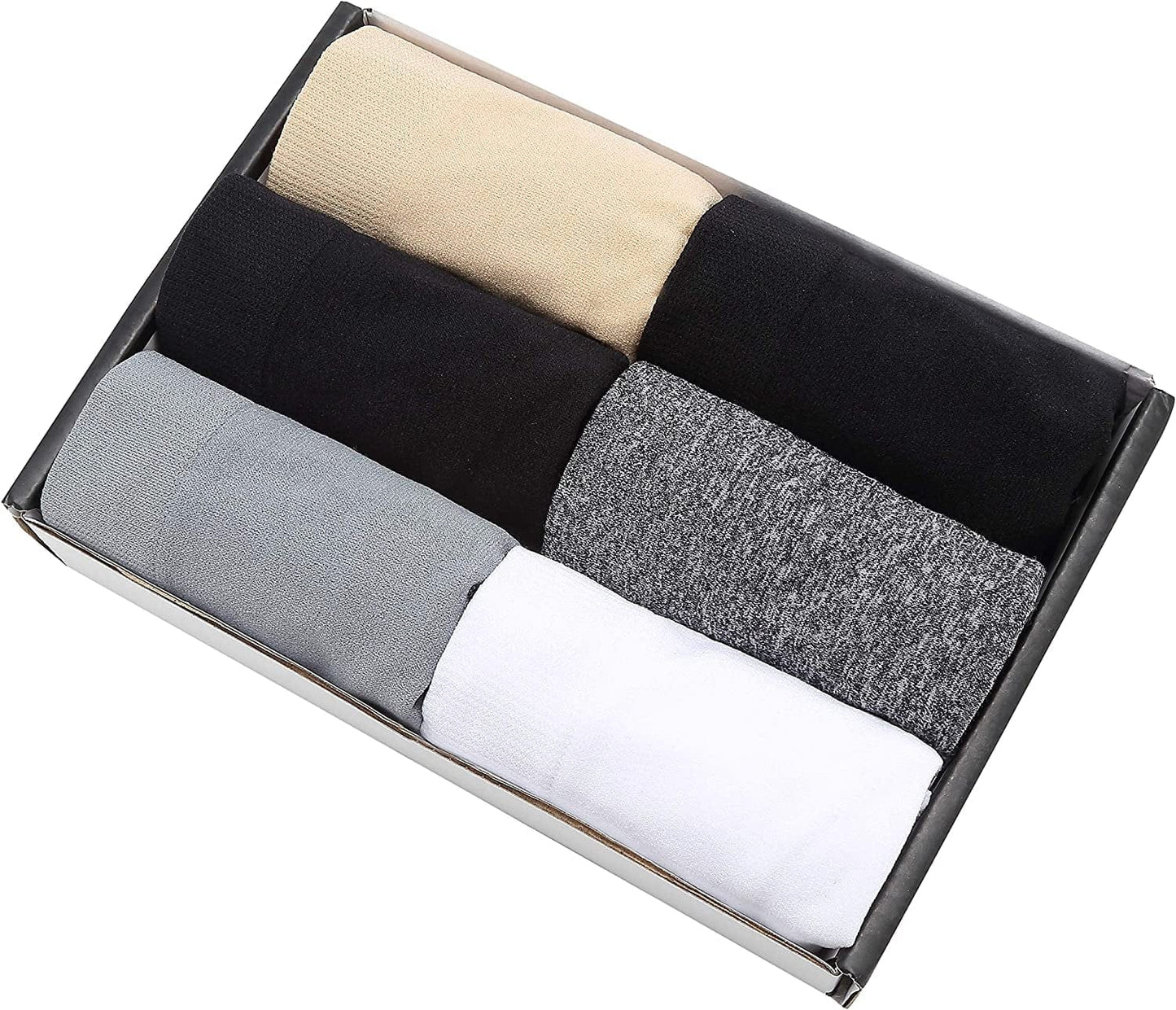 Imakokoni Seamless Thongs for Women No Show 6 Pack Women'S Nylon Spandex Thong Underwear