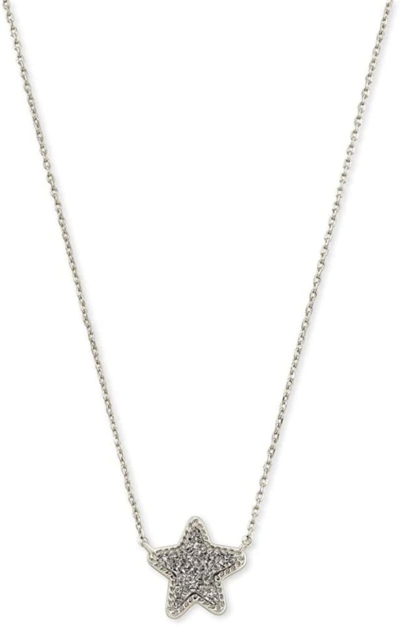 Jae Star Pendant Necklace RHODIUM - PLATINUM DRUSY
