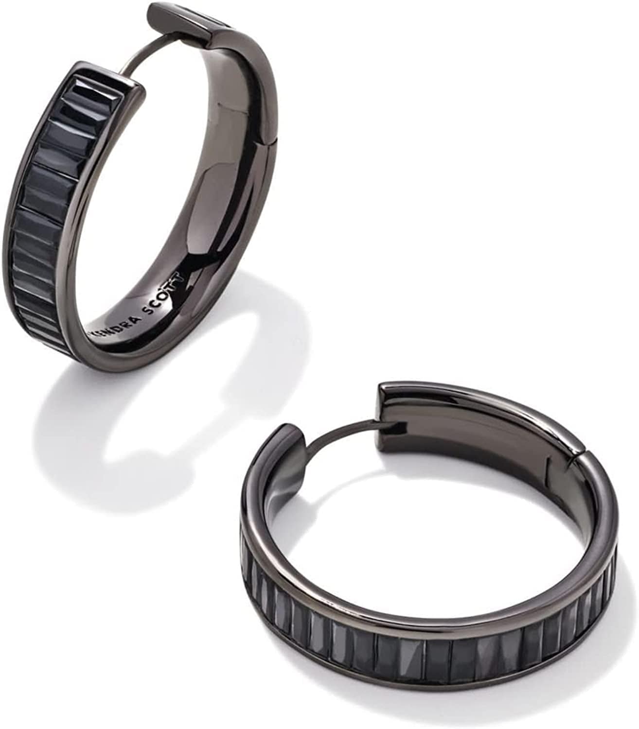 Jae Star Pendant Necklace Gunmetal Black Spinel