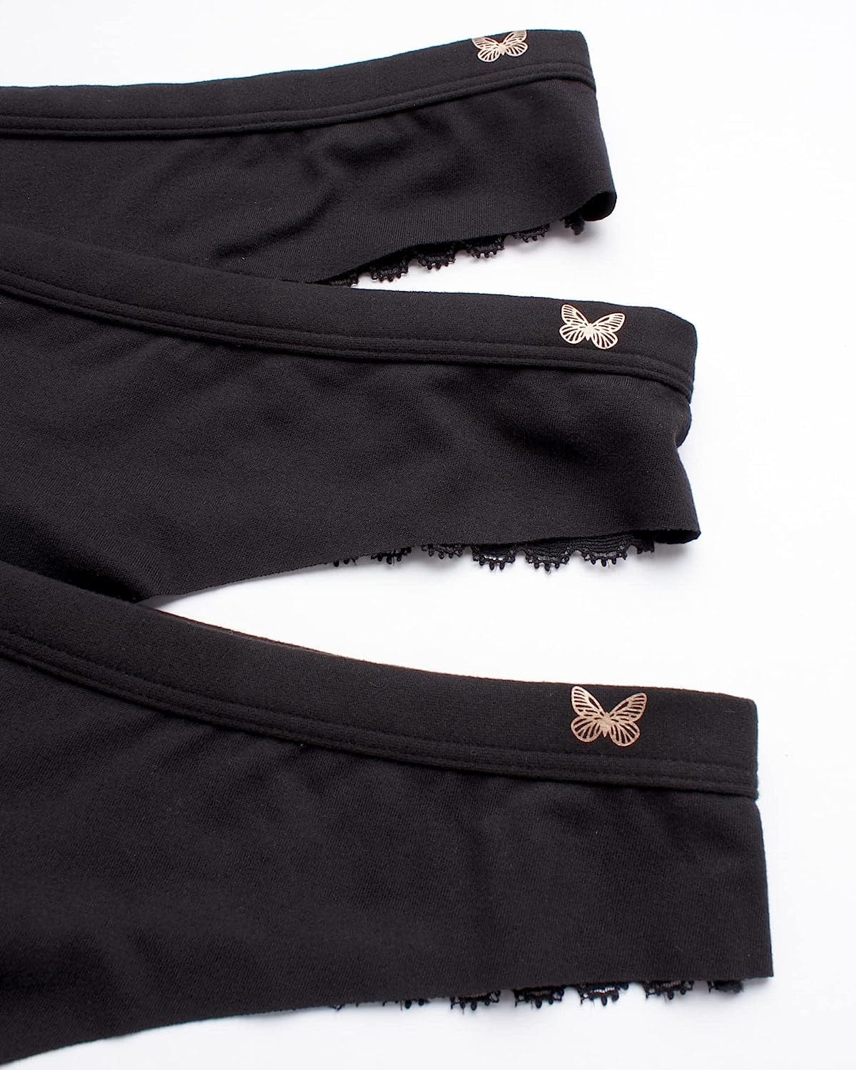 Jessica Simpson Women'S Underwear - 3 Pack Microfiber Lace Thong Panties (S-XL)