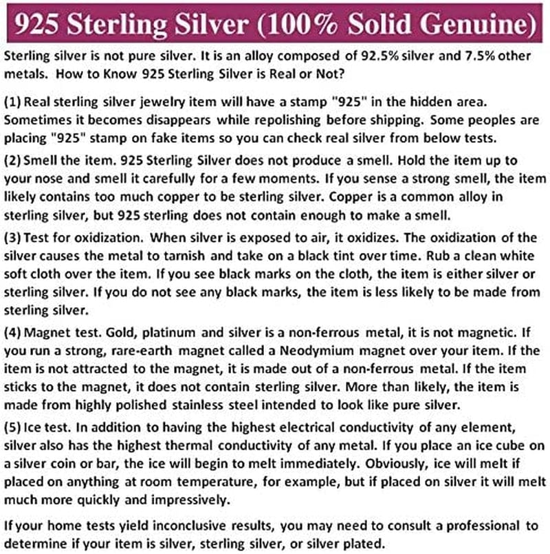 JEWELOPORIUM Solid 925 Sterling Silver Gemstone Handmade Pendant for Women (99512_P)