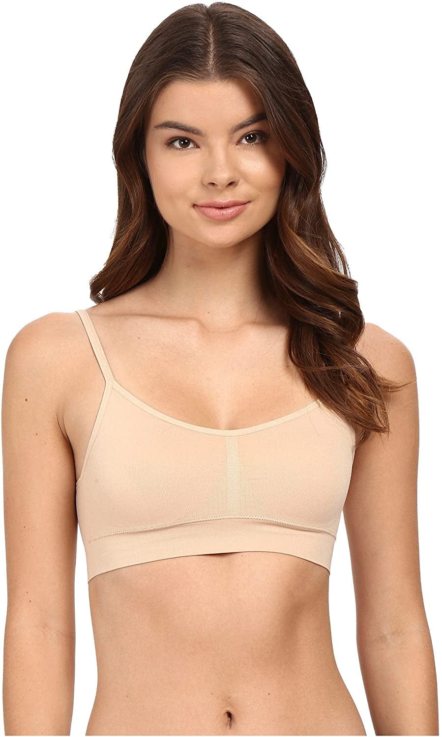Jockey Women'S Bra Modern Micro Seamfree Cami Strap Bralette Light / X-Small