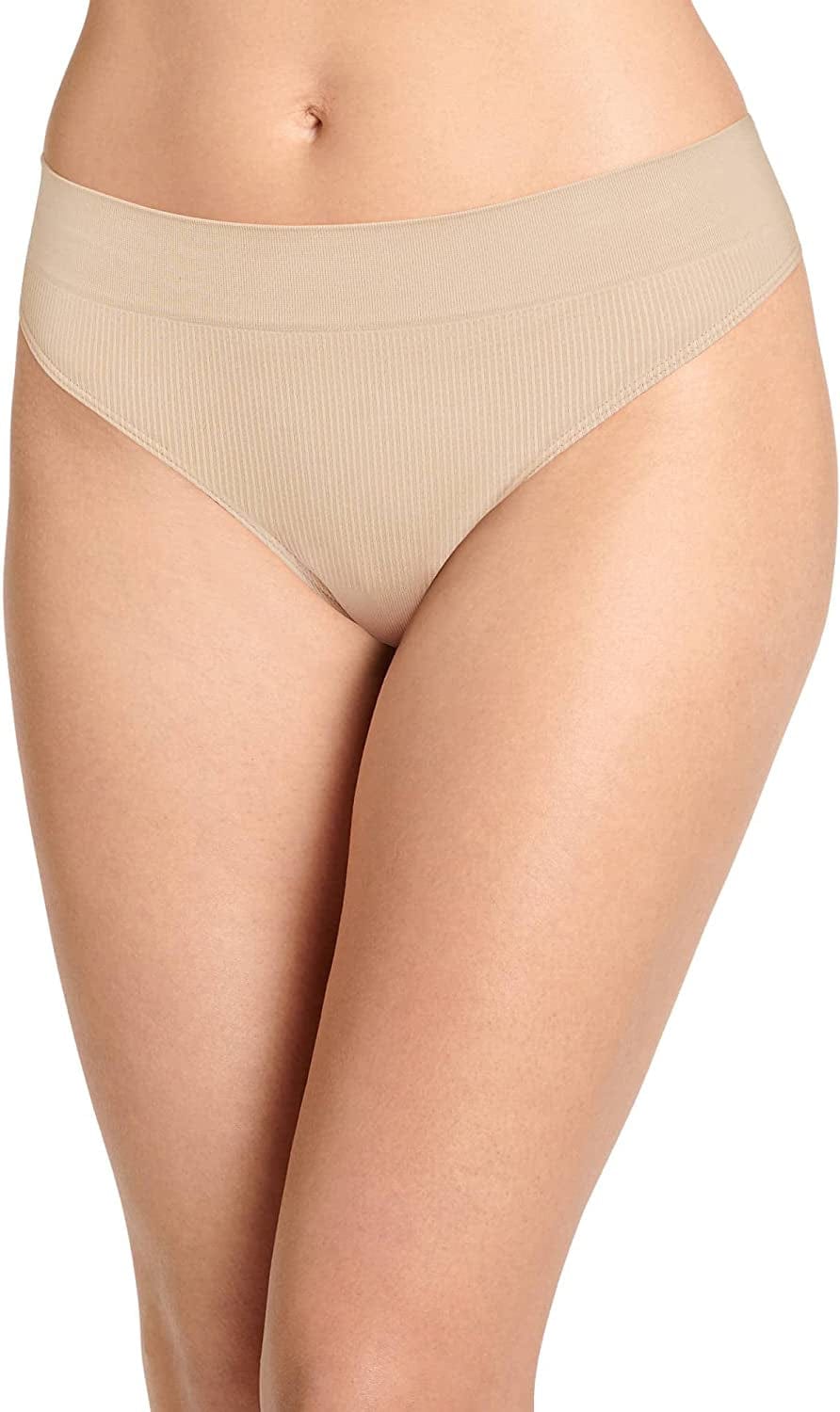 Jockey Women'S Underwear Ecoseamfree Rib Thong Light / Small