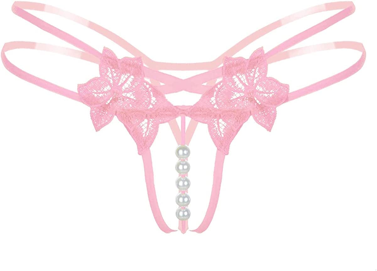 Justgoo Womens Sexy G-String Thongs V String Panties Underwear Low Rise Briefs