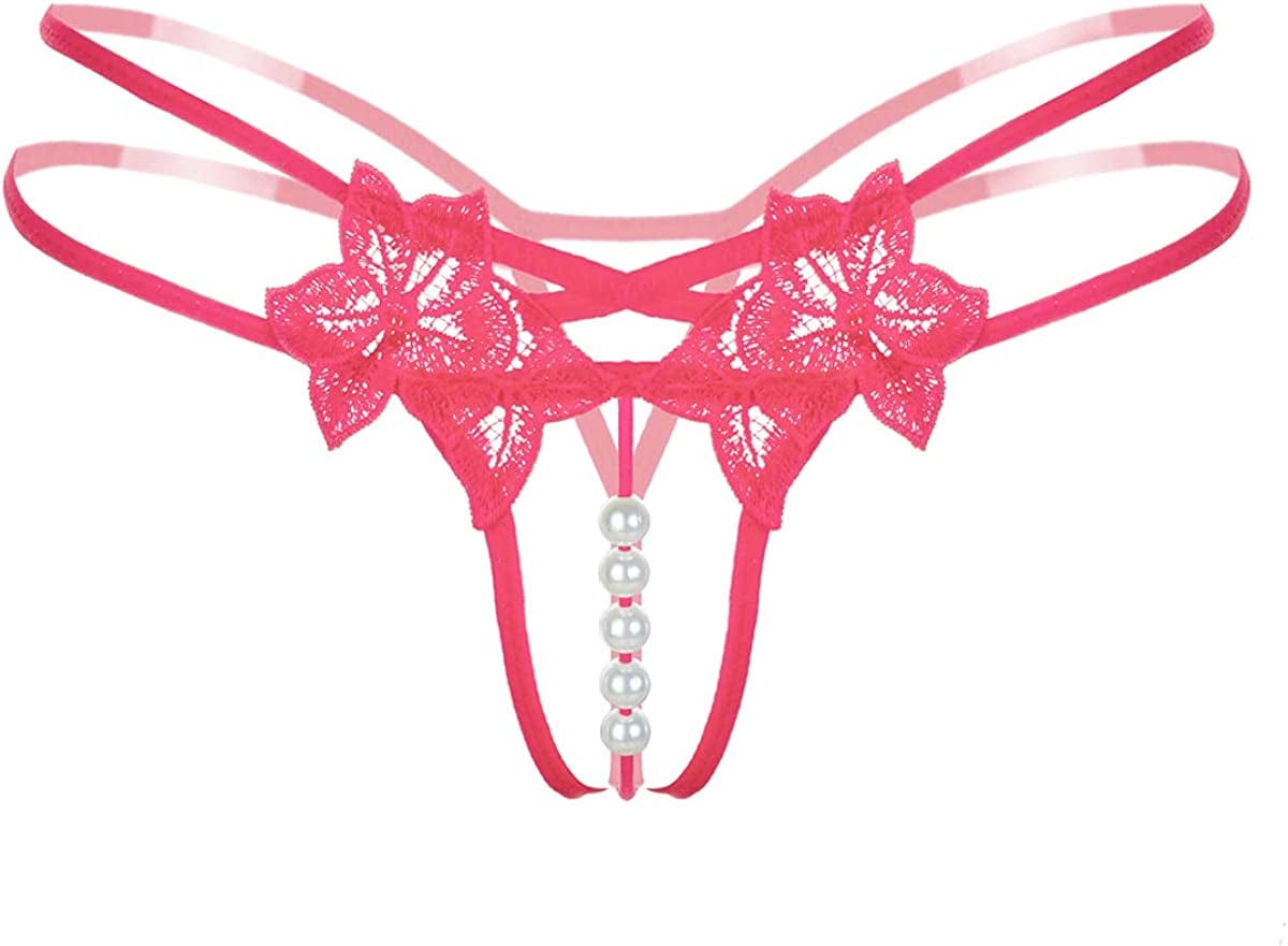 Justgoo Womens Sexy G-String Thongs V String Panties Underwear Low Rise Briefs