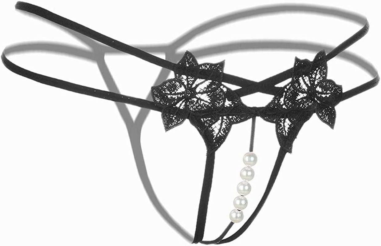 Justgoo Womens Sexy G-String Thongs V String Panties Underwear Low Rise Briefs