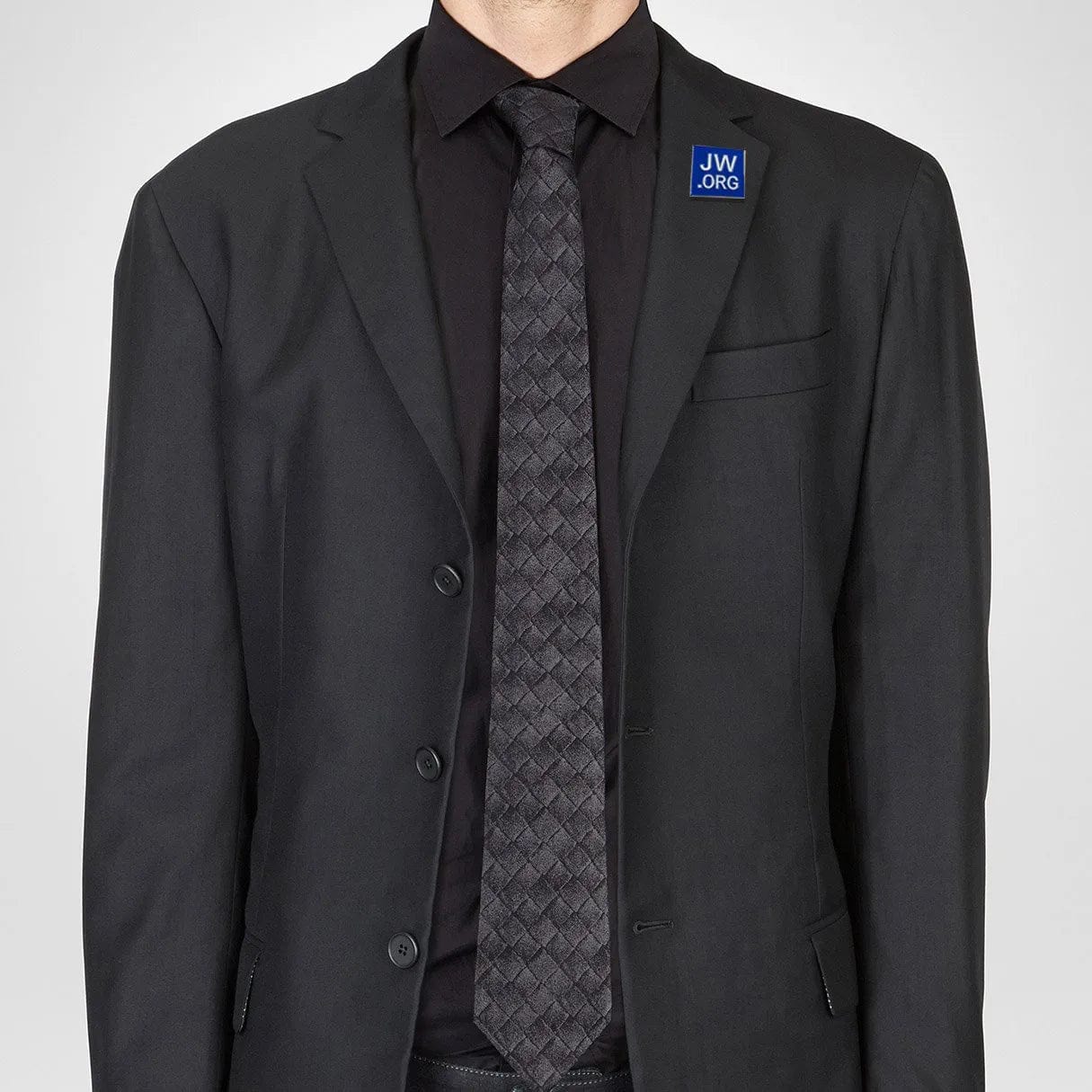 JW.ORG Square Gold Lapel Pin Jehovah Witness - 1" Square Blue Lapel Pin - Jw.Org Neck Tie Hat Tack Clip Women or Men Suits -10 Pack