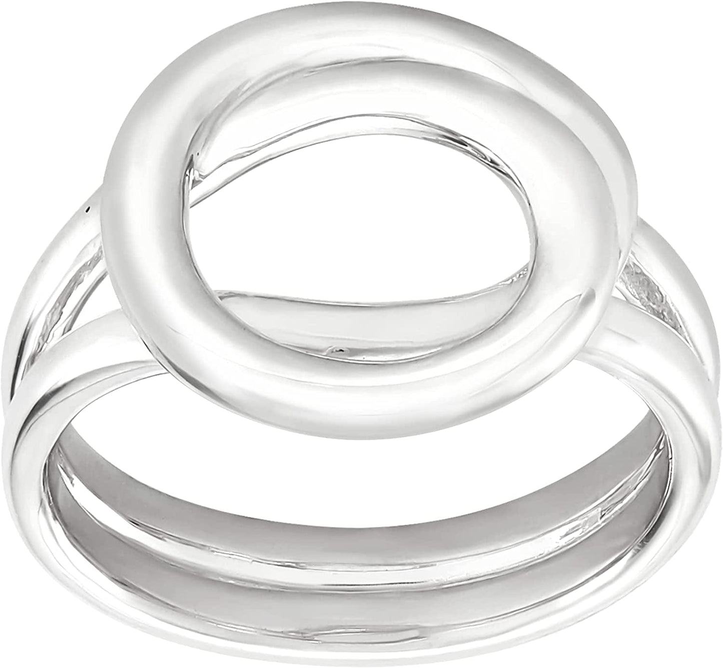 'Karma Swirl' Ring in Sterling Silver