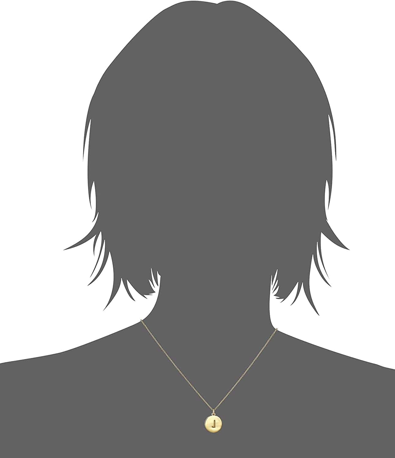 Kate Spade New York Gold-Tone Alphabet Pendant Necklace, 18"