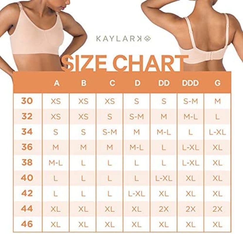 KAYLARK - Seamless Nursing Bra, Maternity Bra with Reminder Clips, Breastfeeding Essentials for New Moms, Maternity Underwear
