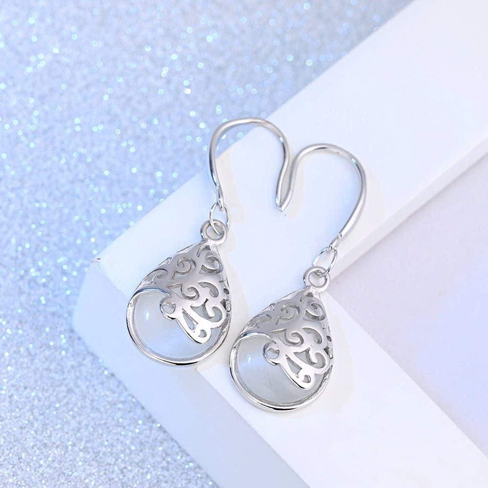 Keeteen"Wishing Tree" 925 Sterling Silver Filigree Drop Dangle Earrings for Women