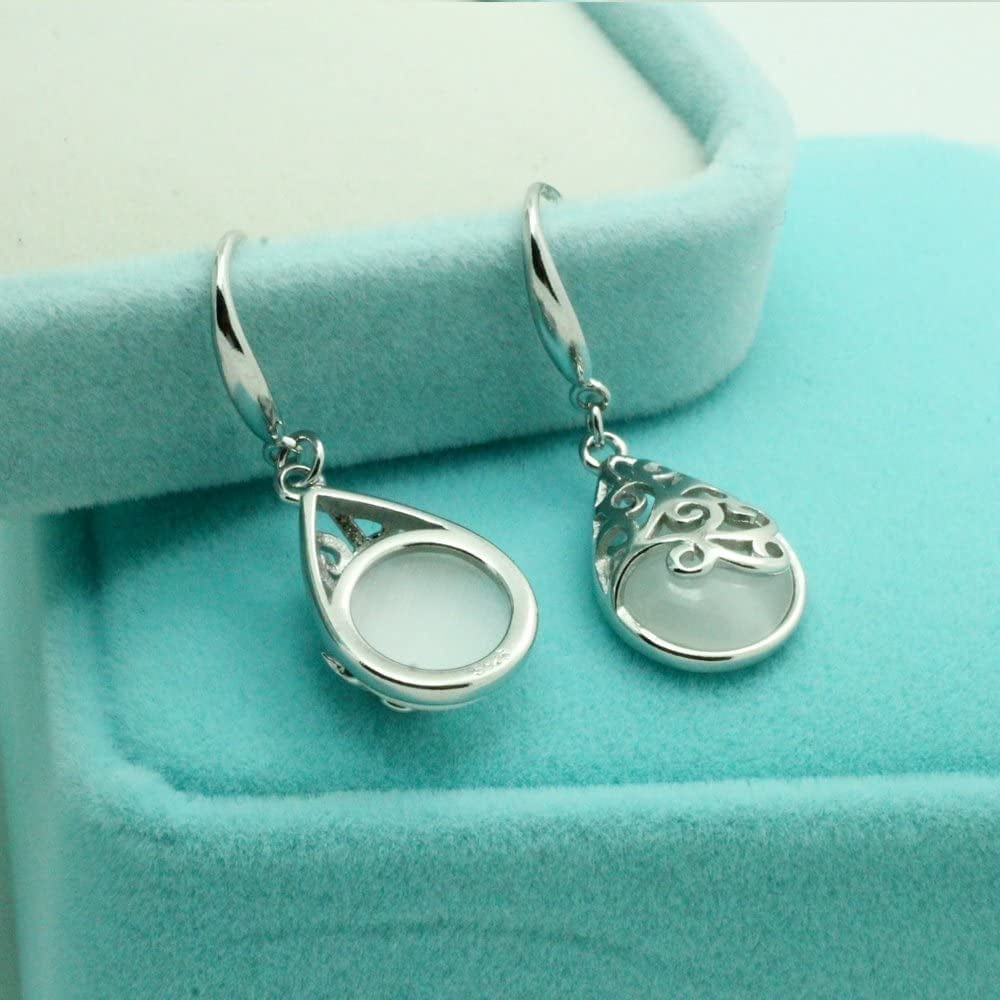 Keeteen"Wishing Tree" 925 Sterling Silver Filigree Drop Dangle Earrings for Women