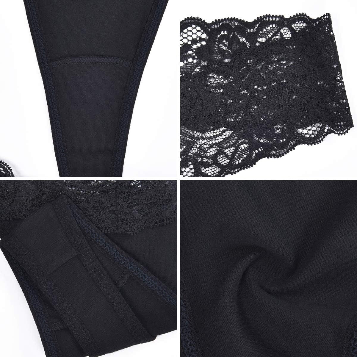 Lace Thongs for Women Thong Underwear Women Lace Panties Women Underwear Cotton Thongs for Women Pack
