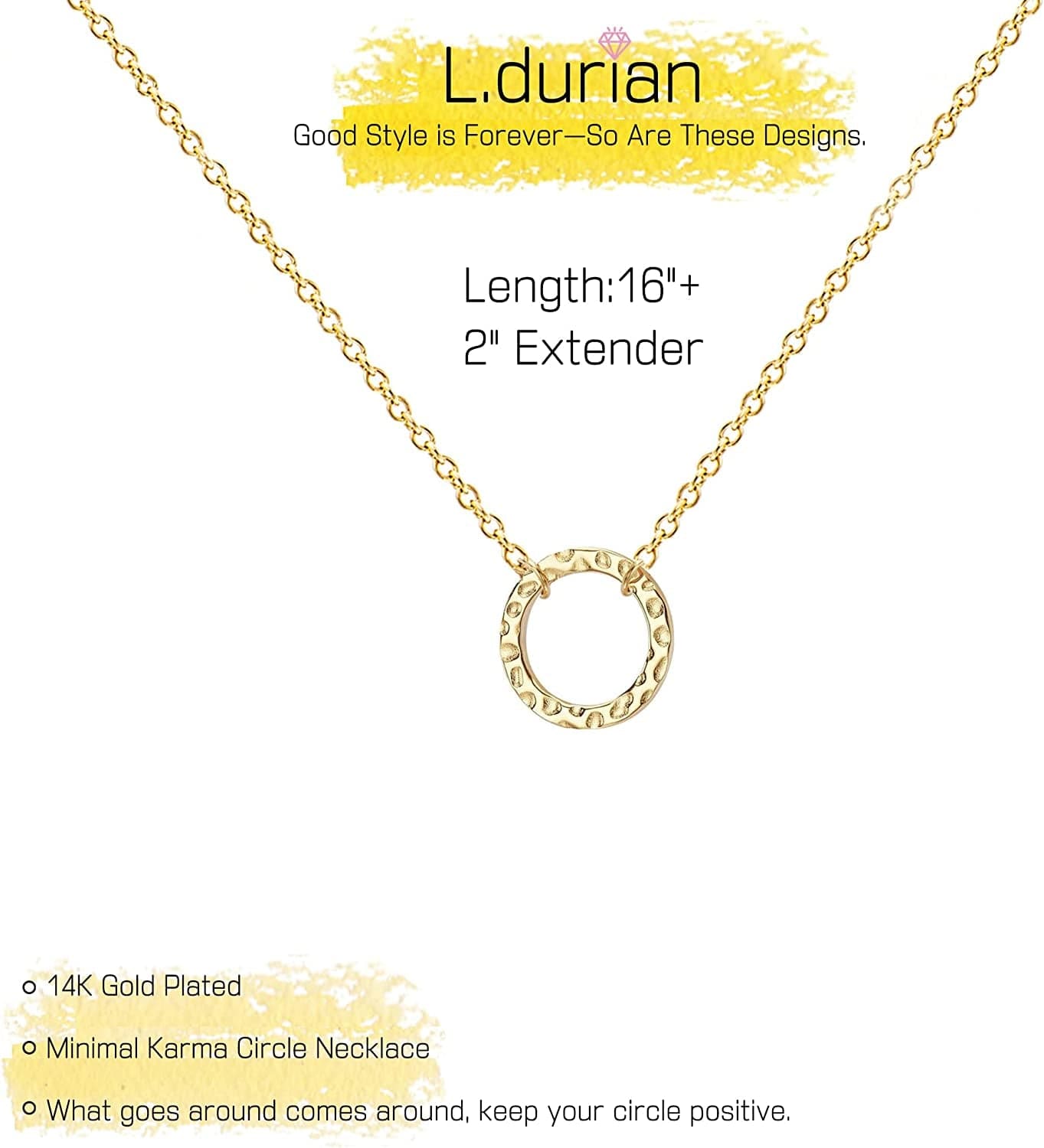 Layered Necklaces for Women - 14K Dainty Gold Plated Layering Chokers Necklaces Set Multilayer Delicate Necklace Trendy Adjustable Long Layered Necklaces for Women