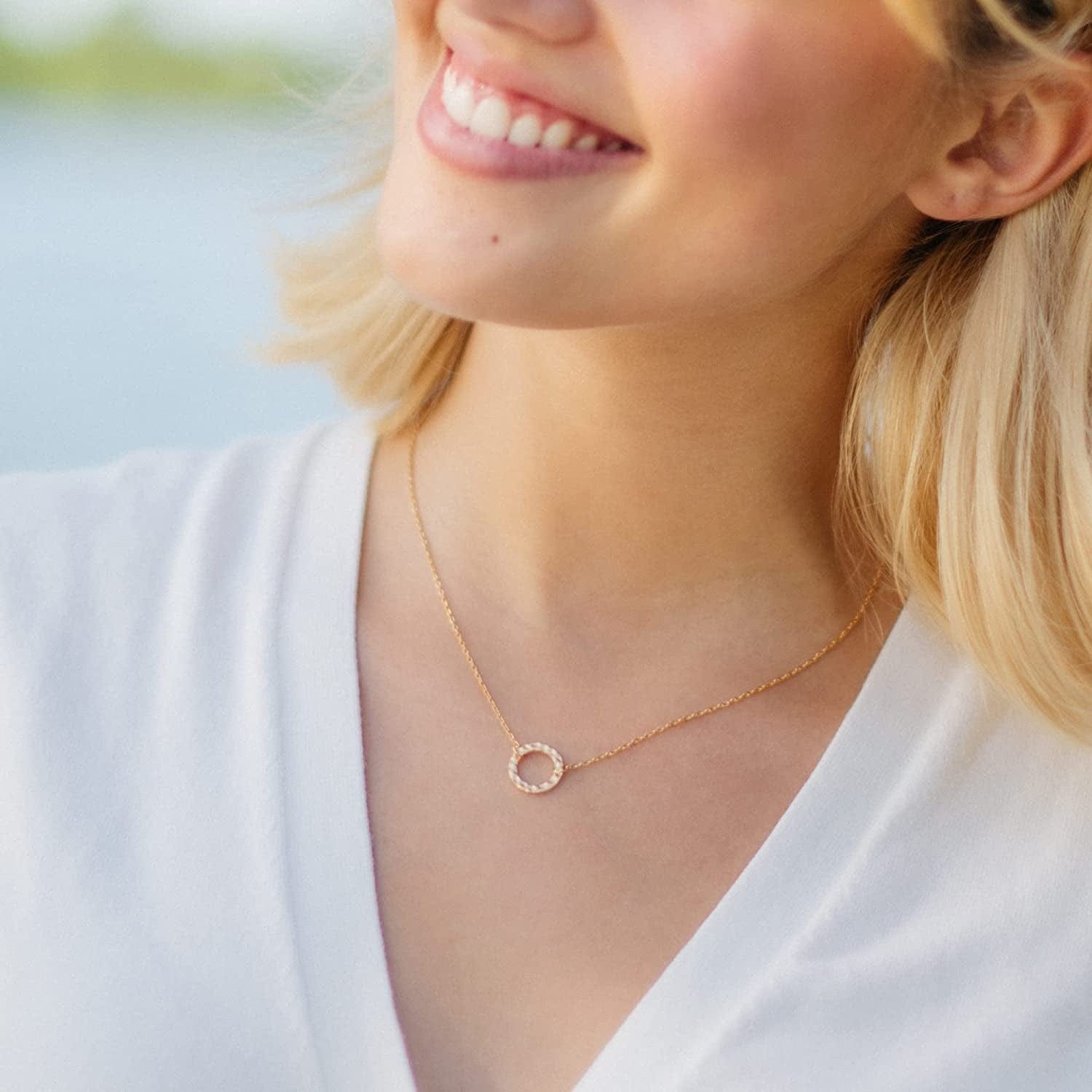 Layered Necklaces for Women - 14K Dainty Gold Plated Layering Chokers Necklaces Set Multilayer Delicate Necklace Trendy Adjustable Long Layered Necklaces for Women