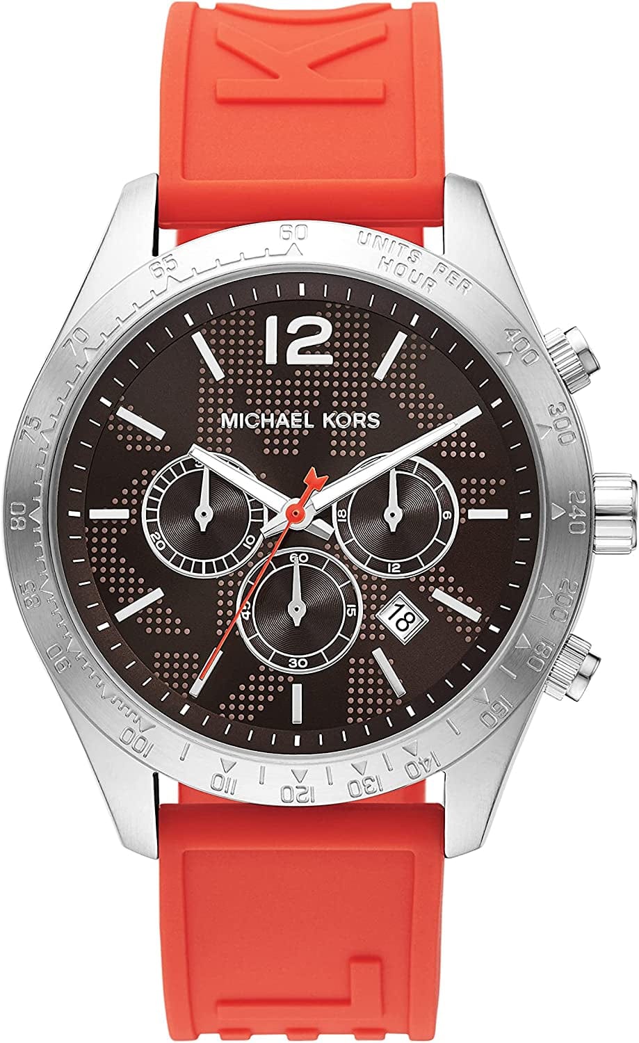 Layton Stainless Steel Watch Orange