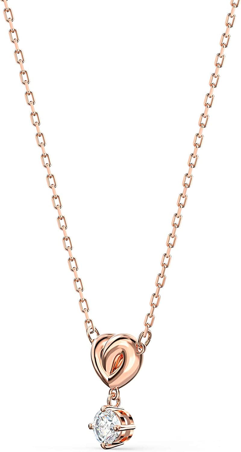 Lifelong Heart Crystal Jewelry Collection, Rose Gold & Rhodium Tone Finish