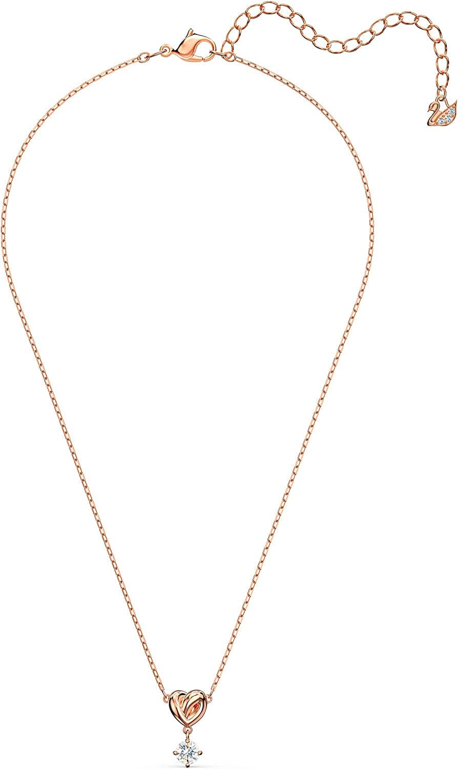 Lifelong Heart Crystal Jewelry Collection, Rose Gold & Rhodium Tone Finish