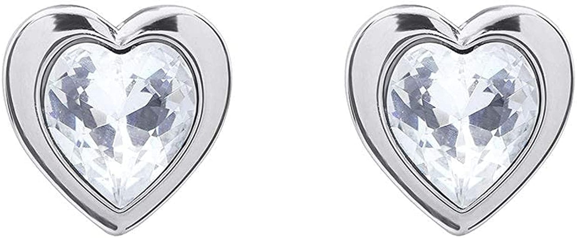 London Han Crystal Heart Stud Earrings for Women