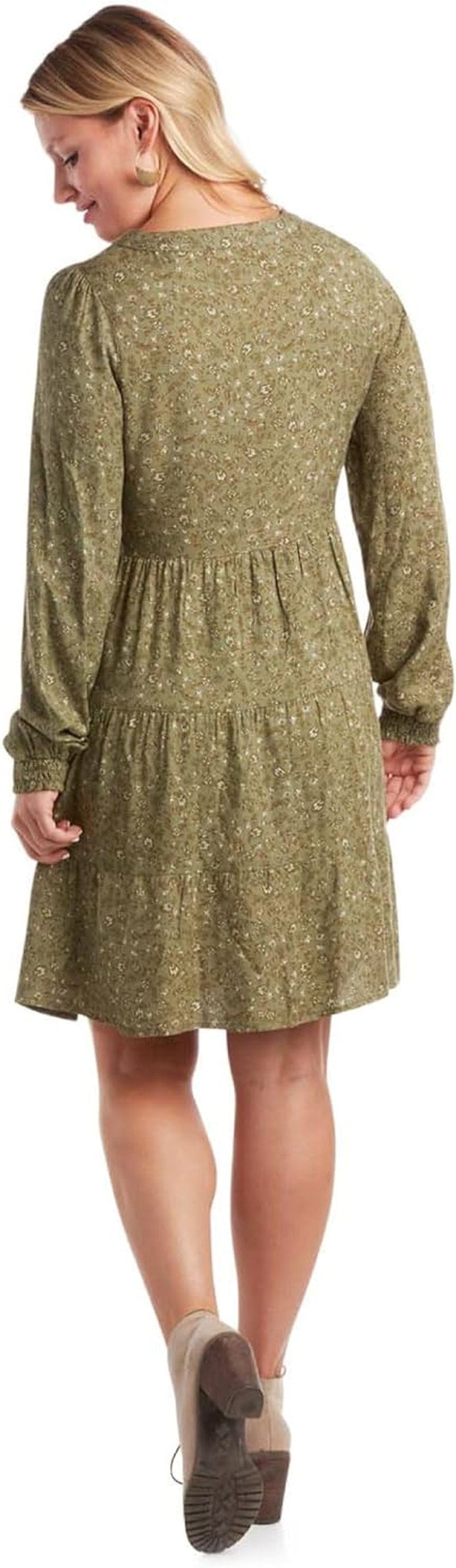 Lucky Brand Women'S Dress - Front Button Long Sleeve Roll Cuff Casual Dress - Lightweight Sundress for Women (S-XL)