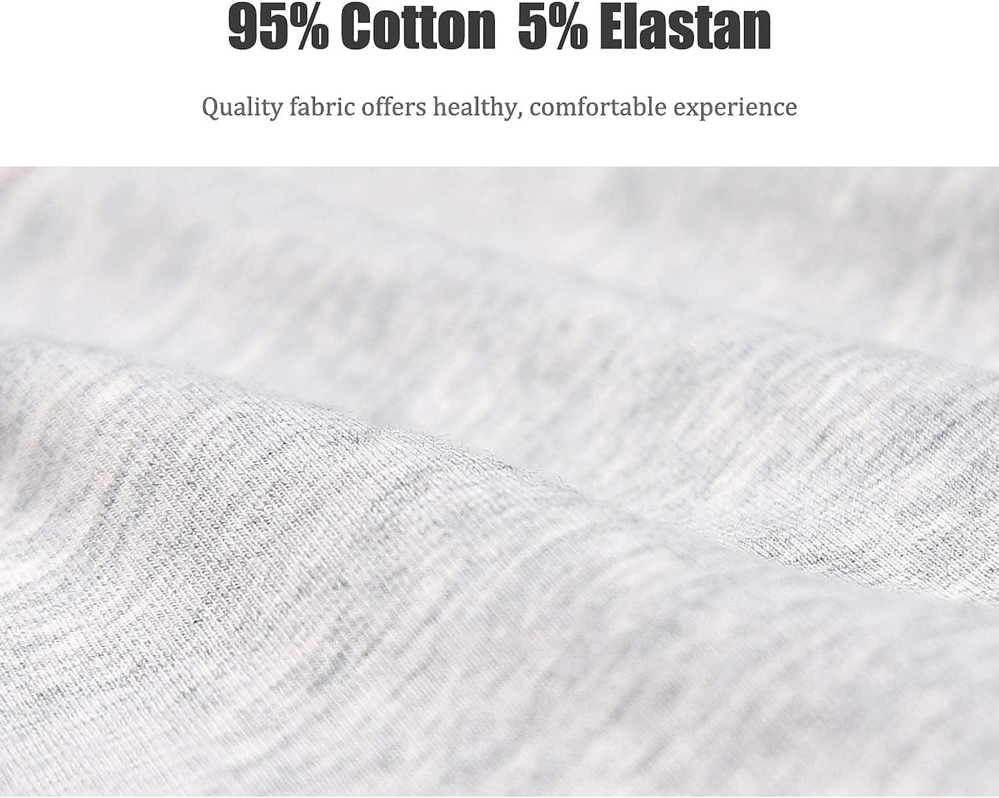 LYYTHAVON 5 Pack Cotton Thongs for Women, T-Back Thongs G-String Panties