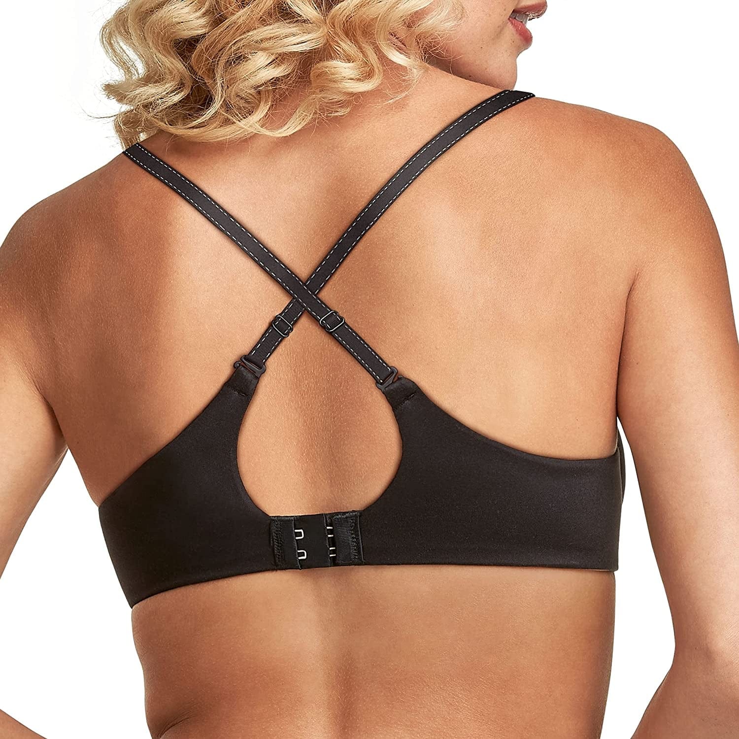 Maidenform Comfort Devotion Demi T-Shirt Bra, Velvety Full-Coverage Bra, Comfortable Bra with Convertible Straps for Everyday