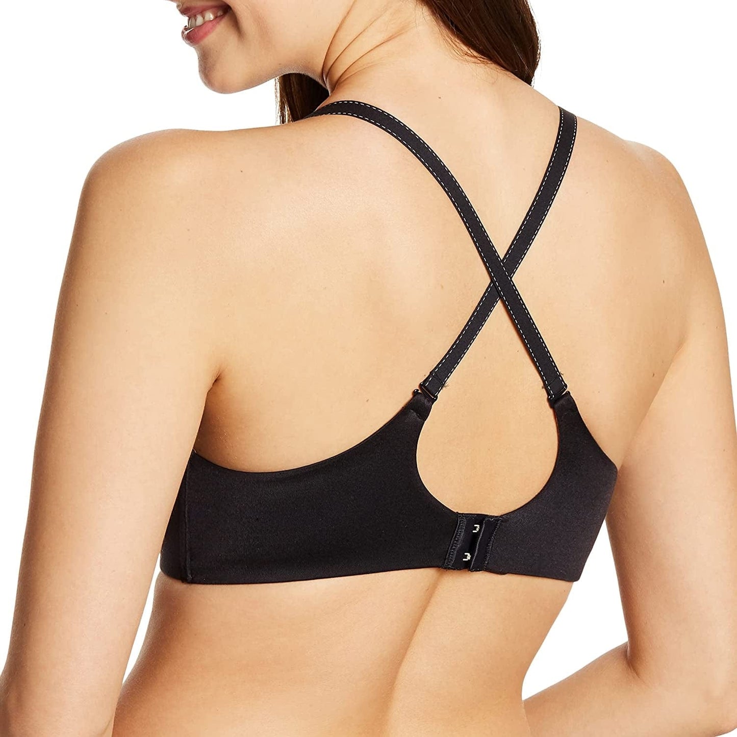 Maidenform Comfort Devotion Lace Bra, Wirefree Bra with Full Coverage, Push-Up Bra with Natural Lift, Comfortable Bra